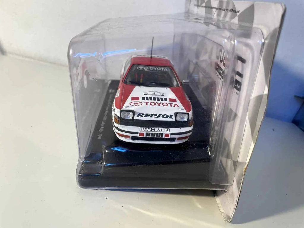 Voitures Miniatures Toyota Célica GT-4 rallye des 1000 lacs 1990 (échelle 1/24ème) - Bernard Miniatures