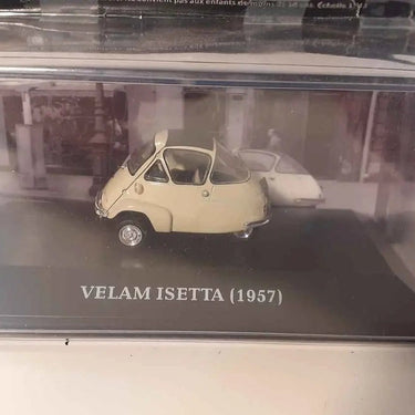 Voitures Miniatures Vélam Isetta beige de 1957 - Bernard Miniatures