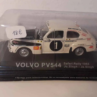 Voitures Miniatures Volvo PV544 (safari rallye de 1965) - Bernard Miniatures