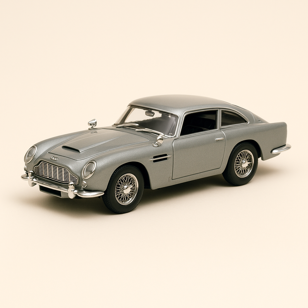 Aston Martin DB5 grigia - JAMES BOND - GOLDFINGER
