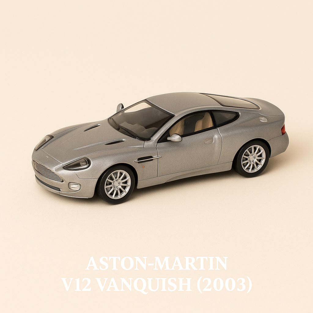 2003 gro Aston Martin V12 Vanquish