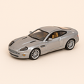 Photo professionnelle de la voiture miniature Aston Martin V12 Vanquish Grise - Image clean haute qualité