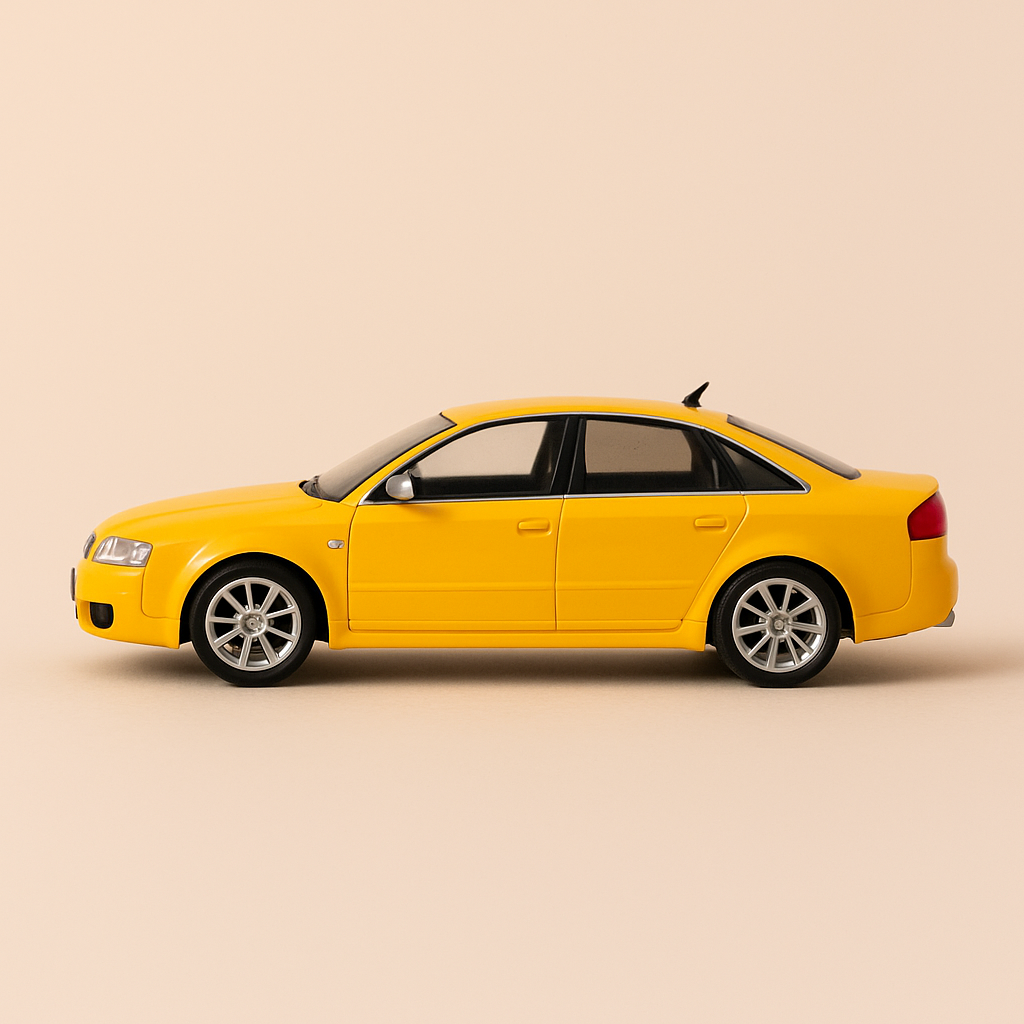 Audi RS6 amarillo