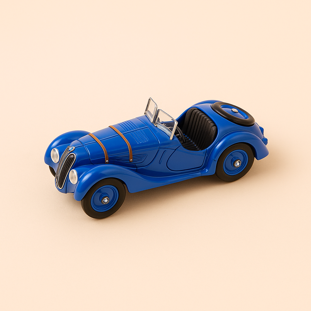 BMW 328 Blo (Schwaarz Vitrine)