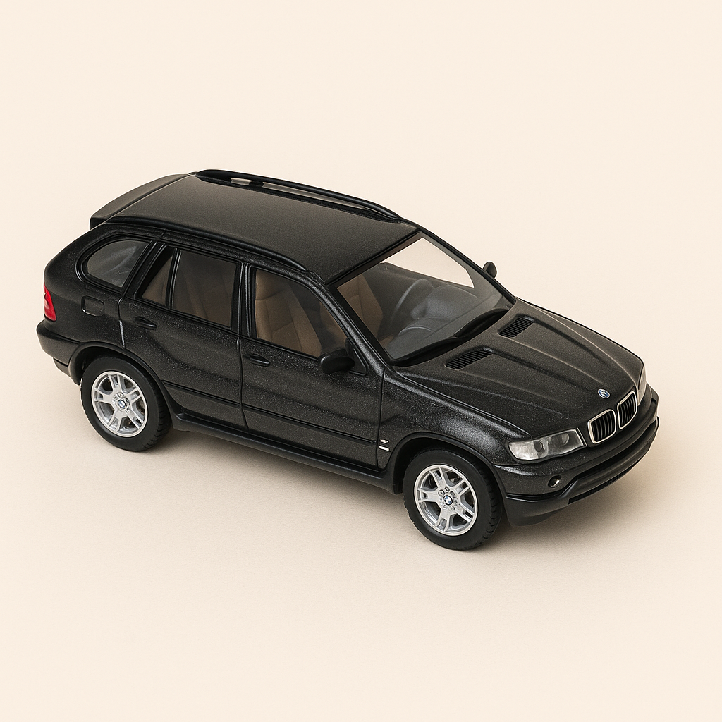 BMW X5 4.4i Schwaarz (Schwaarz Vitrine)