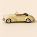Photo professionnelle de la voiture miniature Bordeaux 203 Cabriolet Marron Clair Solido 4597 - Image clean haute qualité