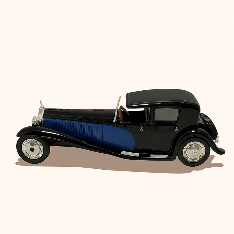 Bugatti Type 41 Royale de 1929 en negro y azul