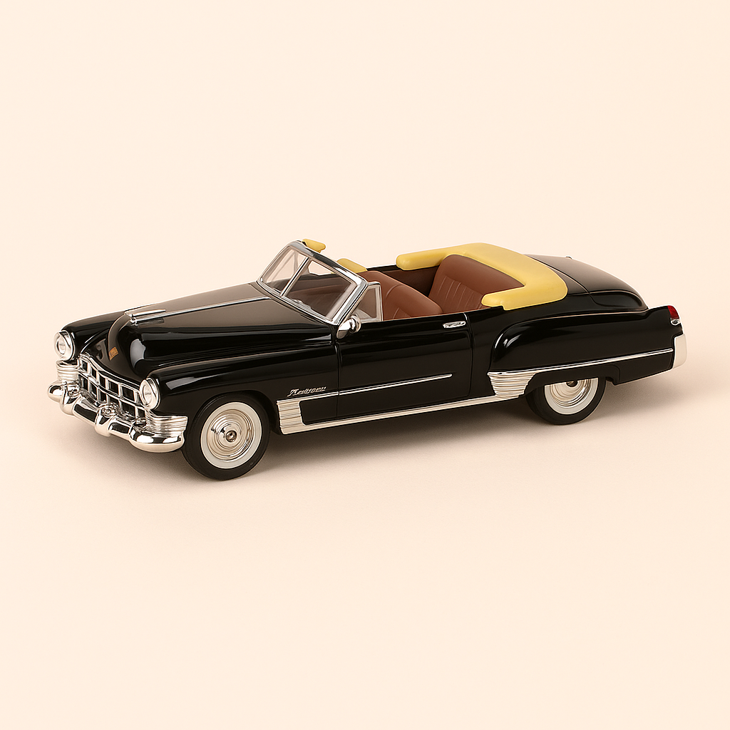 Cadillac Coupe de Ville nera del 1949 (auto americana)