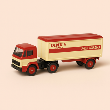 Photo professionnelle de la voiture miniature Camion Bedford Tk Estampille Dinky Toys Meccano - Image clean haute qualité