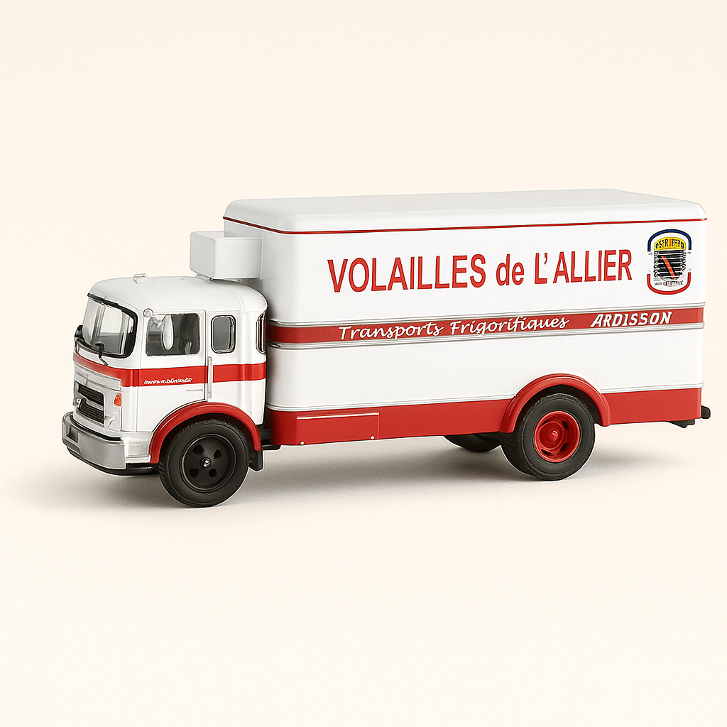 Camion BERLIET GR 200 Volailles de l'Allier (transports frigorifiques ARDISSON)
