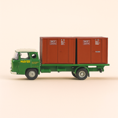 Photo professionnelle de la voiture miniature Camion Bernard 19A 19Da Grammont - Image clean haute qualité