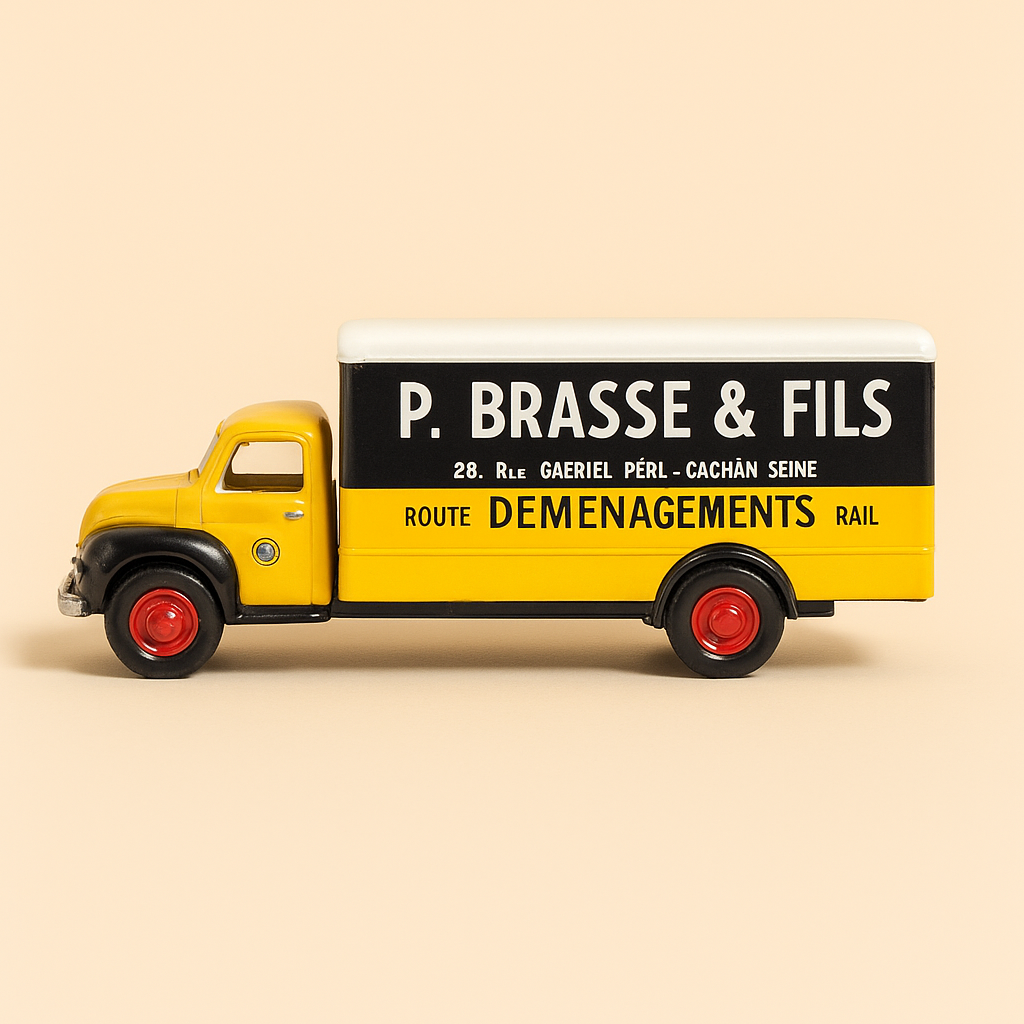 Camião CITROEN T55 - 60 Transport P.BRASSE et FILS - camião de mudanças