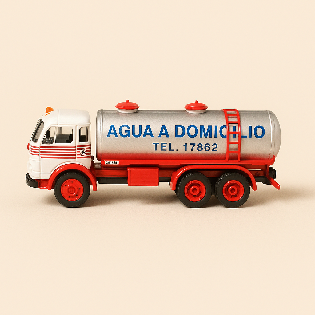 PEGASO COMET 3-Achs Camion aus 1967 Tanker AGUA A DOMICILIO