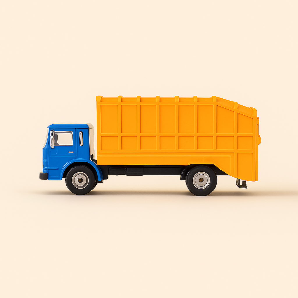 Saviem SM 10 truck with short cab 860 (truck for household waste collection)