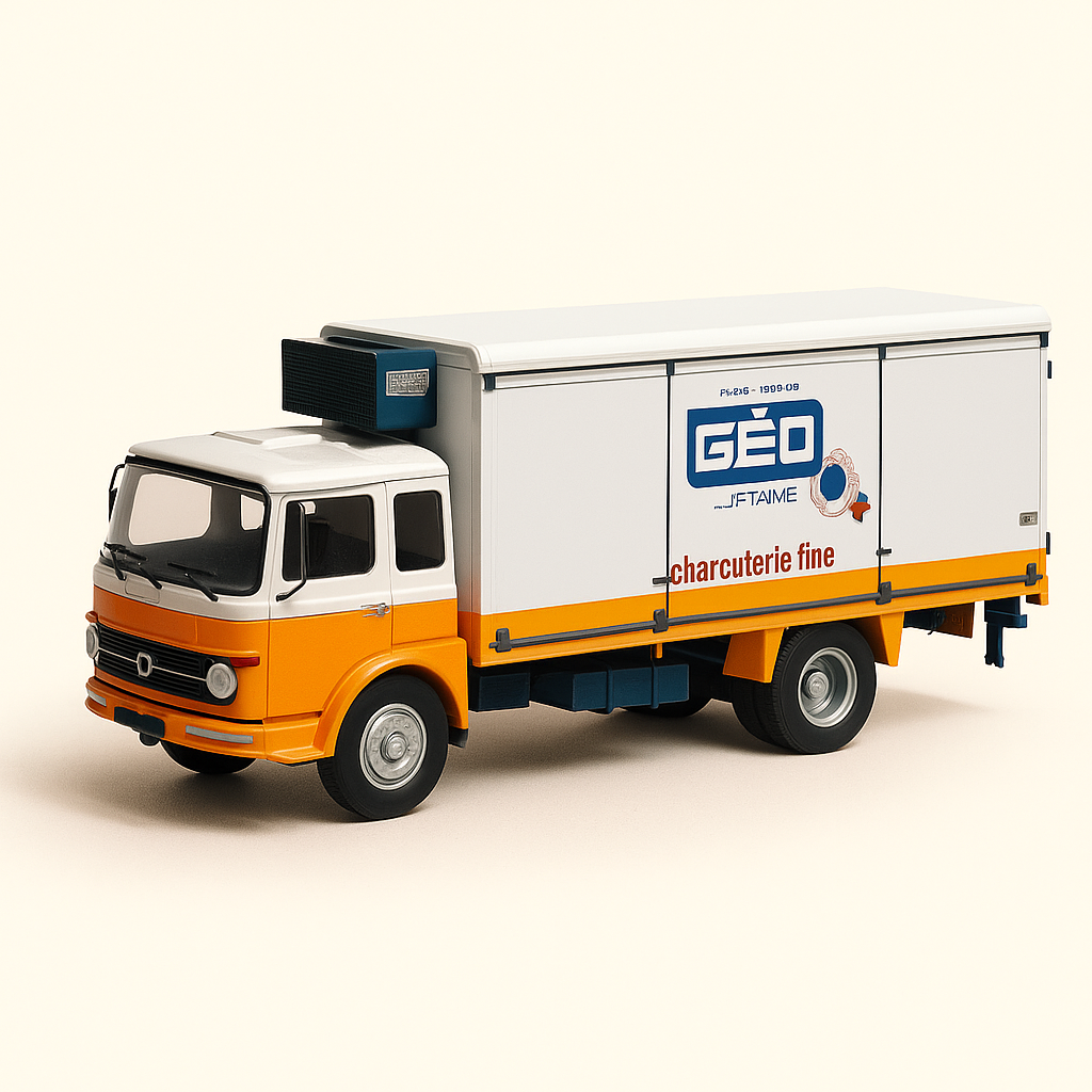 SAVIEM SN 240 truck GEO refrigerated van fine delicatessen