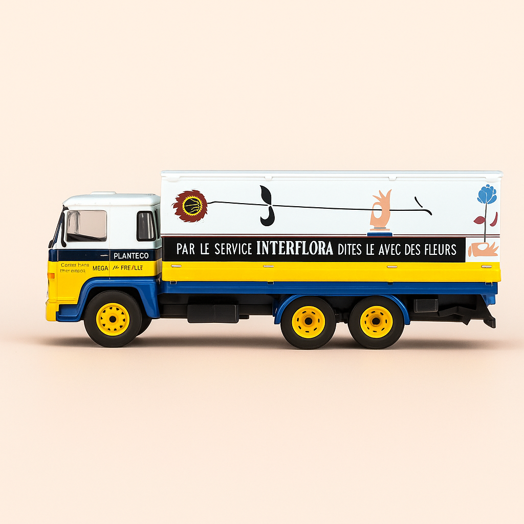 Camion Scania 140 V8 INTERFLORA