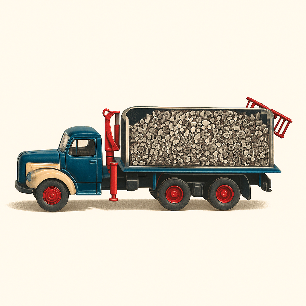 Volvo N88 Camion (spuenesch Karosserie) 1965-1970 - Holztransport