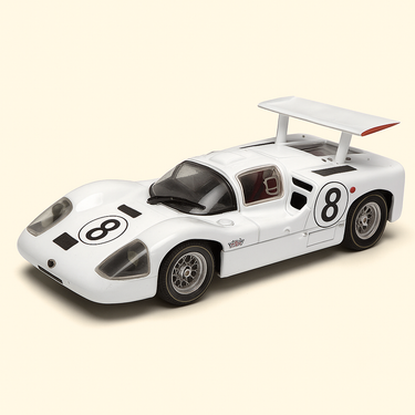 Photo professionnelle de la voiture miniature Chaparral 2F De 1967 24 Heures Du Mans - Image clean haute qualité