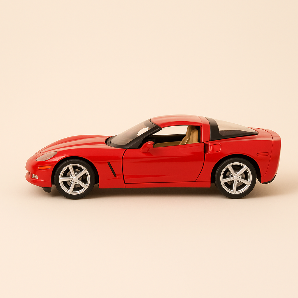 Chevrolet Corvette Z51 rossa (auto americana)