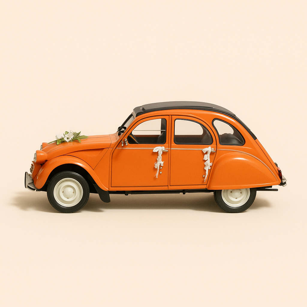 Citroën 2 CV 4 dos noivos