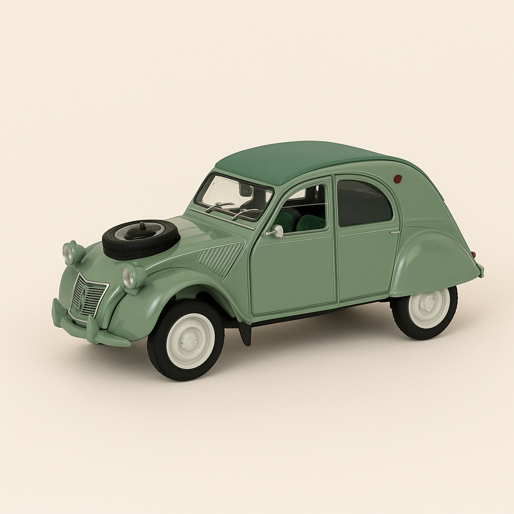 Citroën 2 CV 4x4 bimotor verde oscuro