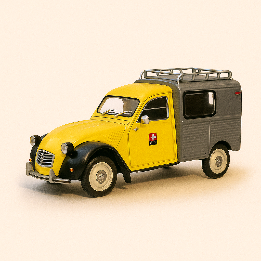 Citroën 2 CV AZU Post Schwäiz