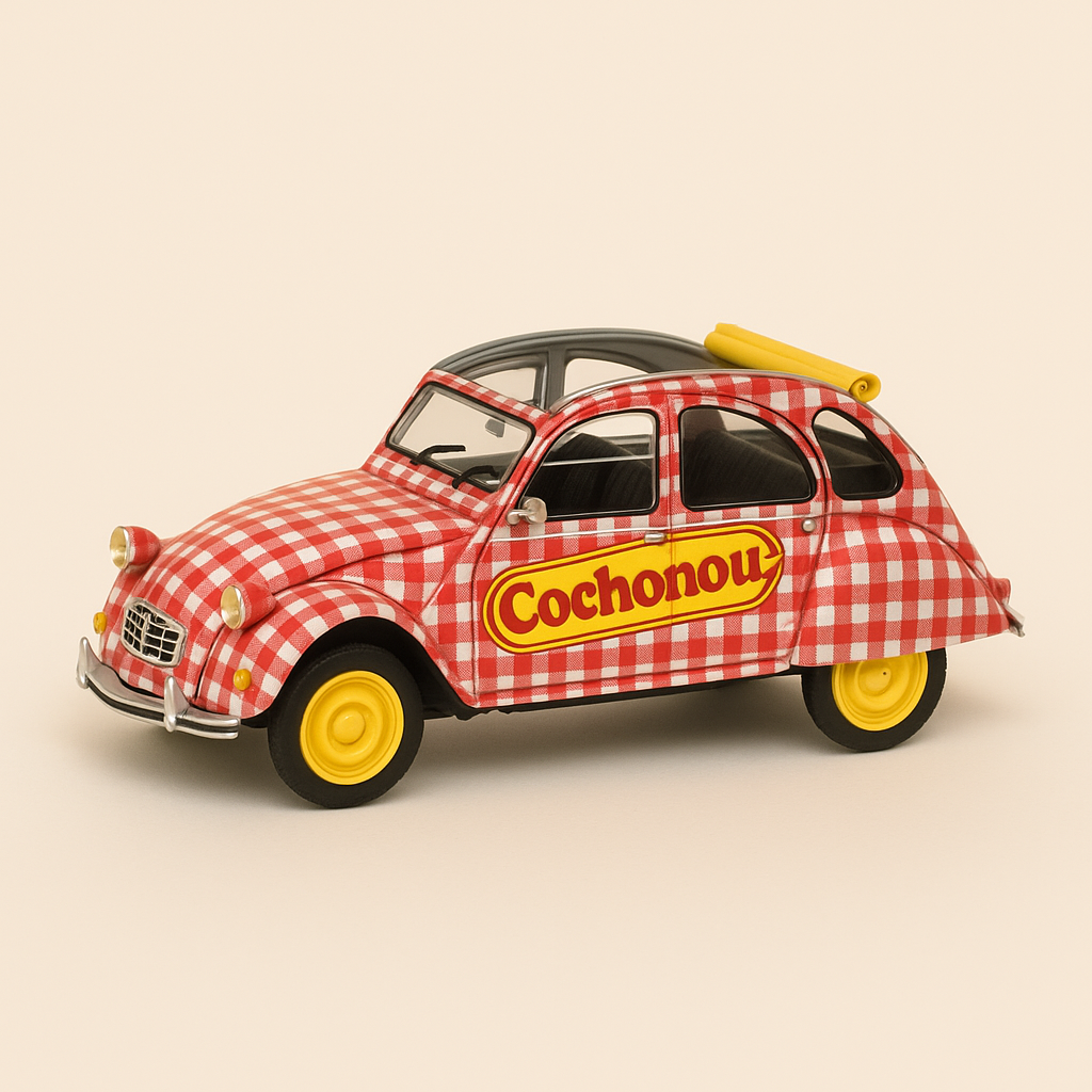 Citroën 2 CV kabriolet sedan Cochonou