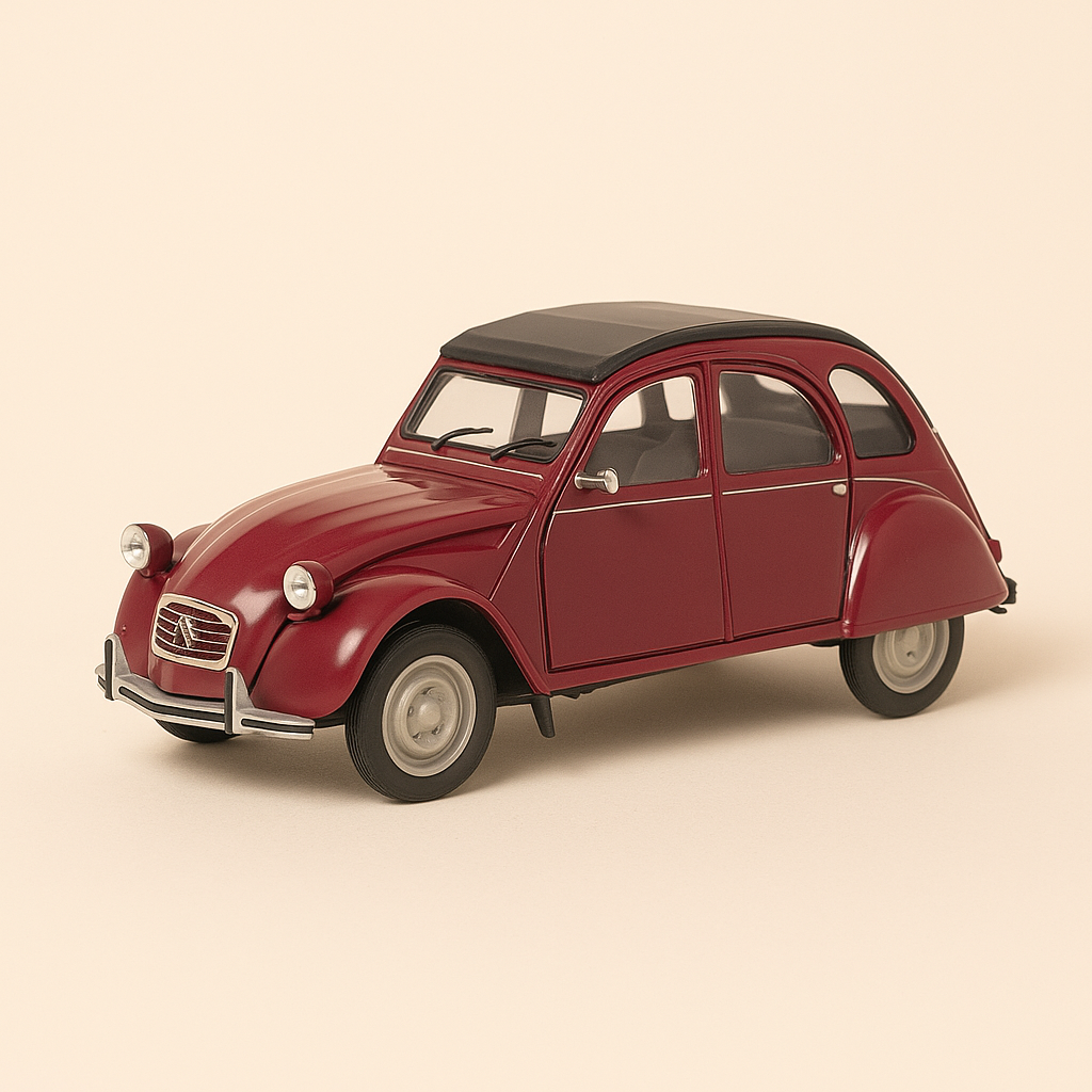 Citroën 2 CV bordowy z 1979r