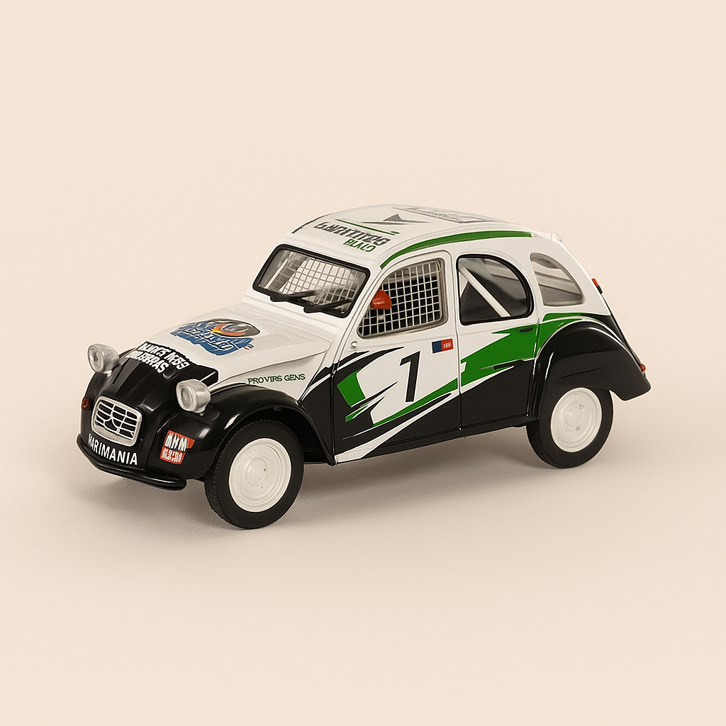 Citroën 2 CV cross French champion 2009 (with number 1)