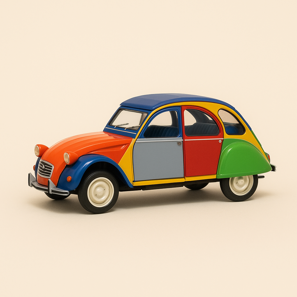Citroën 2 CV color tests