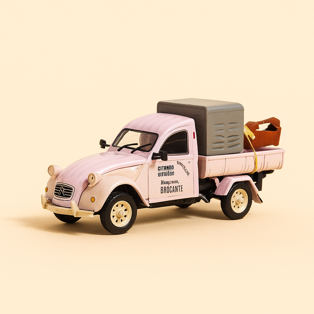 Citroën 2 CV - den 2 CV Kipper vum Occasiounshändler