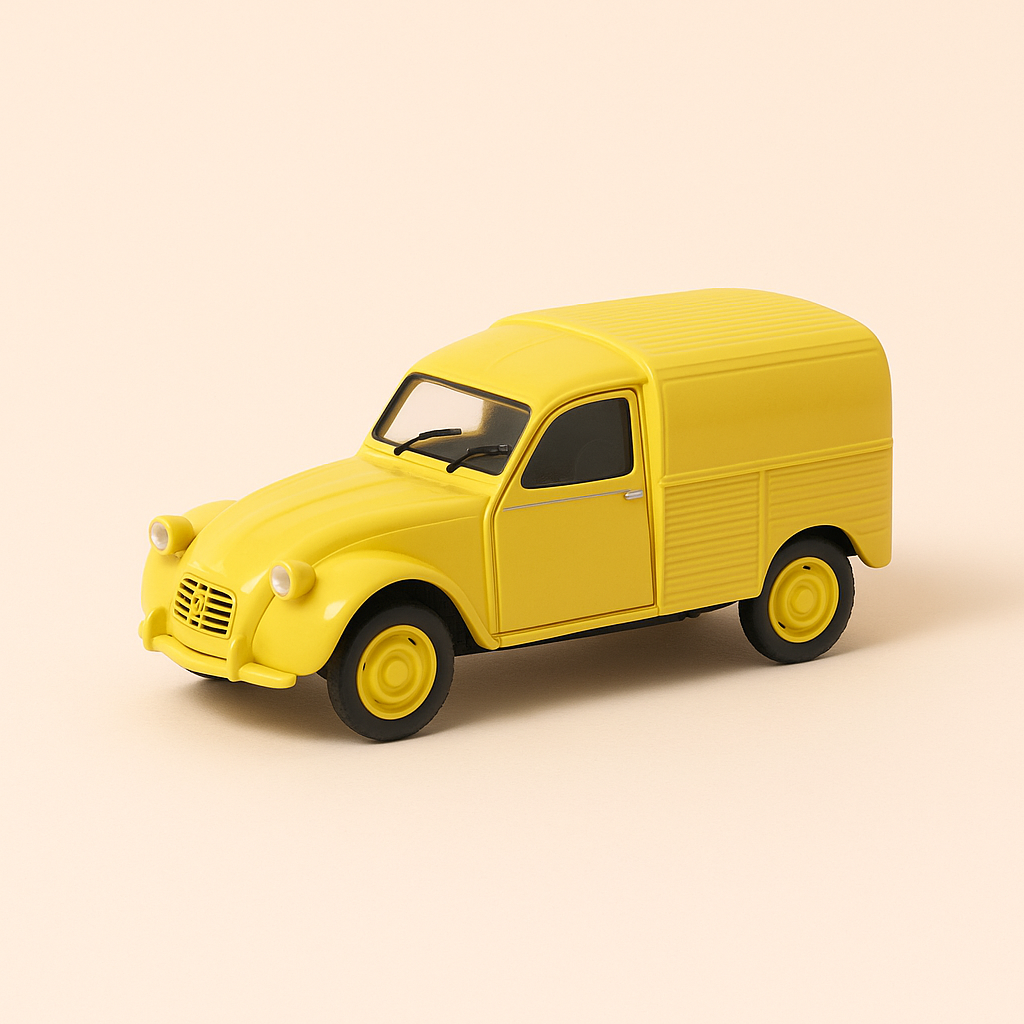 Citroën 2 CV, de giele Top Chop Van