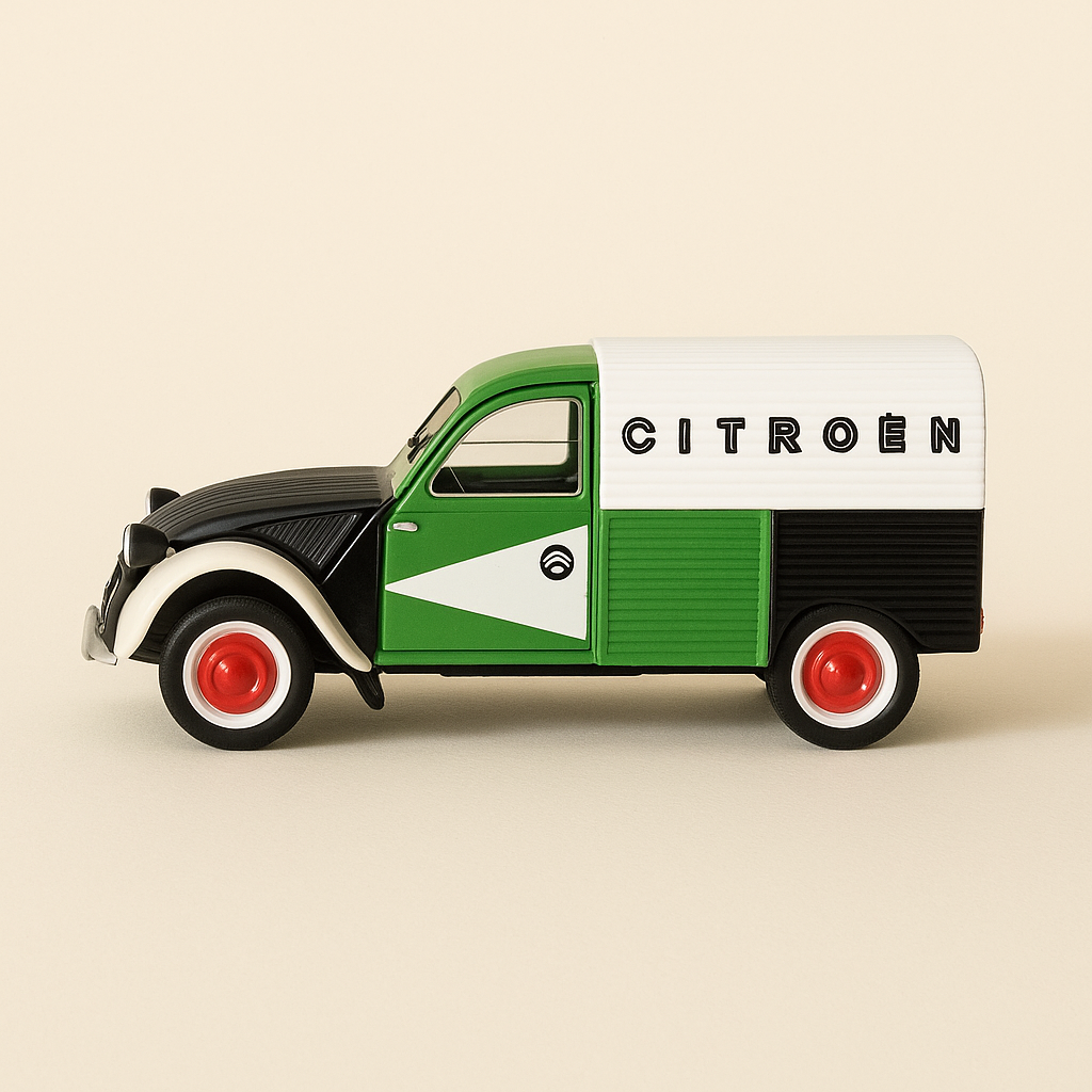 Citroën 2 mehrfarbiger Lebenslauf von Amsterdam