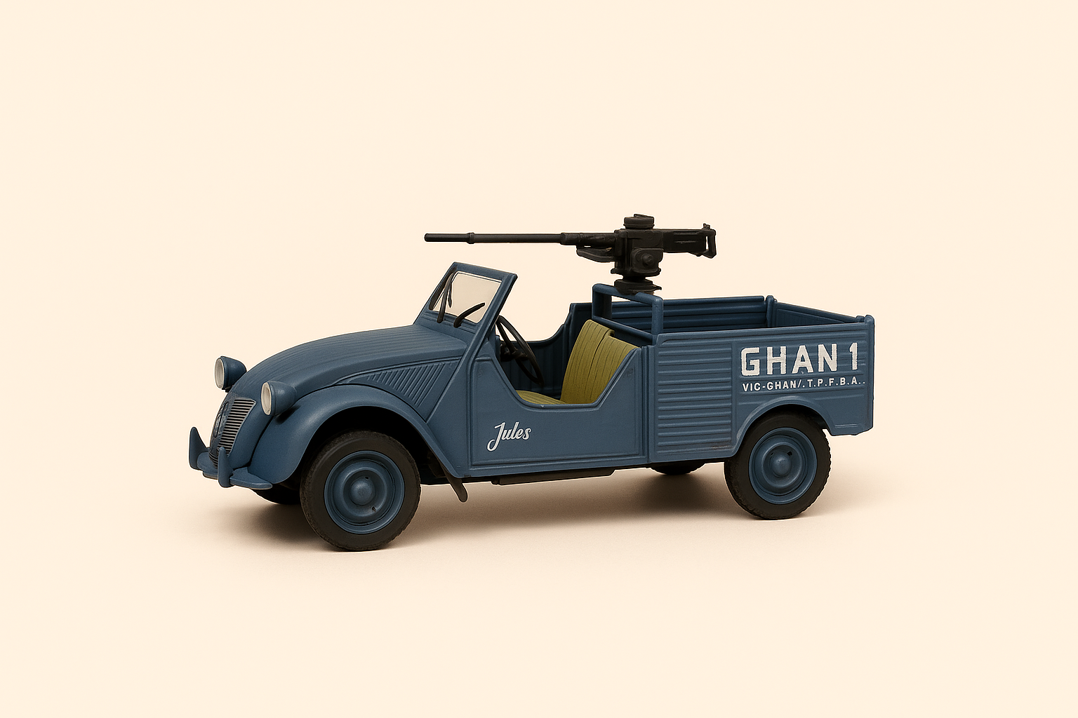 Citroën 2 CV Pick-up Jules à Canon