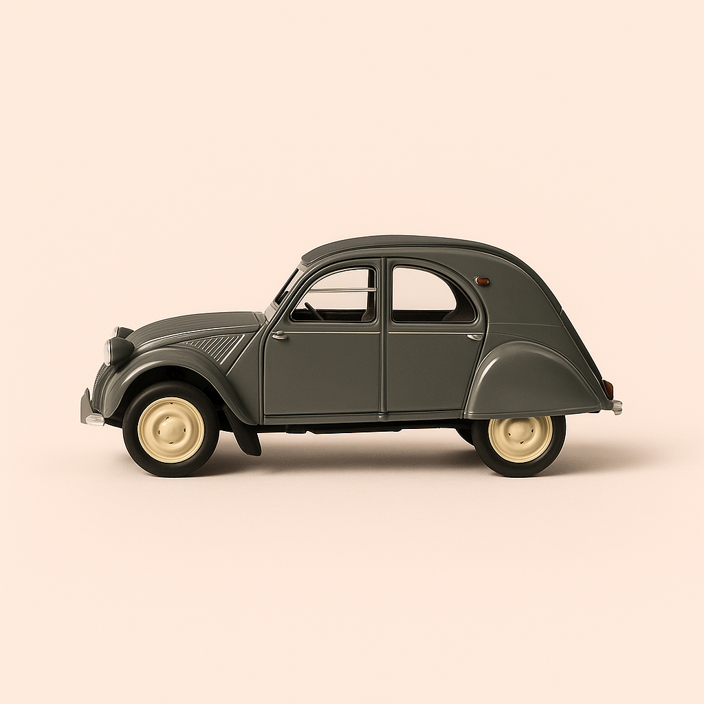 Citroën 2 CV Typ A gro vun 1953