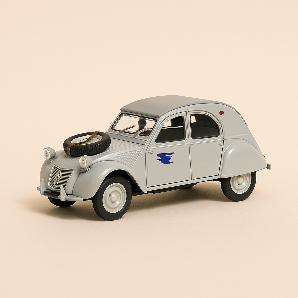 Citroën 2CV Sahara wit uit 1962 La Poste - PTT
