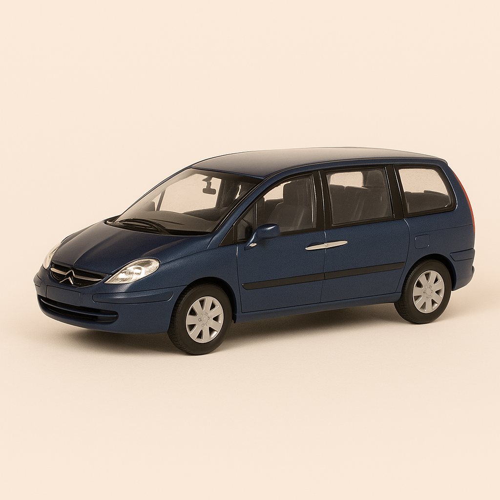 Donkerblauw Citroën C8 (plexidoos)