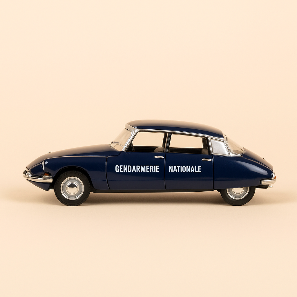 Citroën DS 23 azul GENDARMERÍA