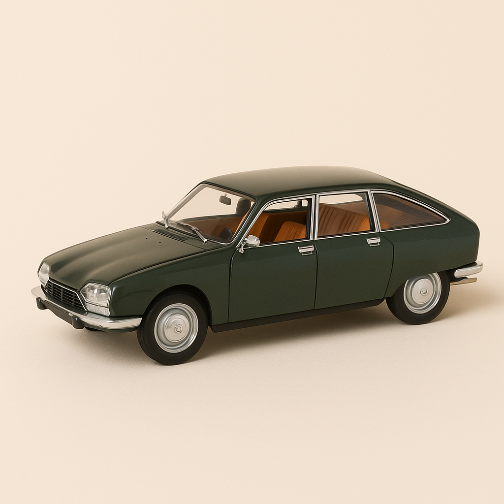 Citroën GS 1015 gréng vun 1971 (Blister)