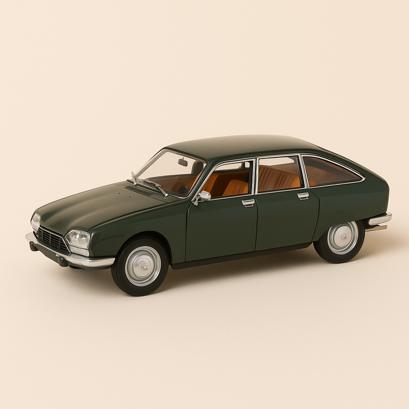 Citroën GS 1015 verde del 1971 (blister)