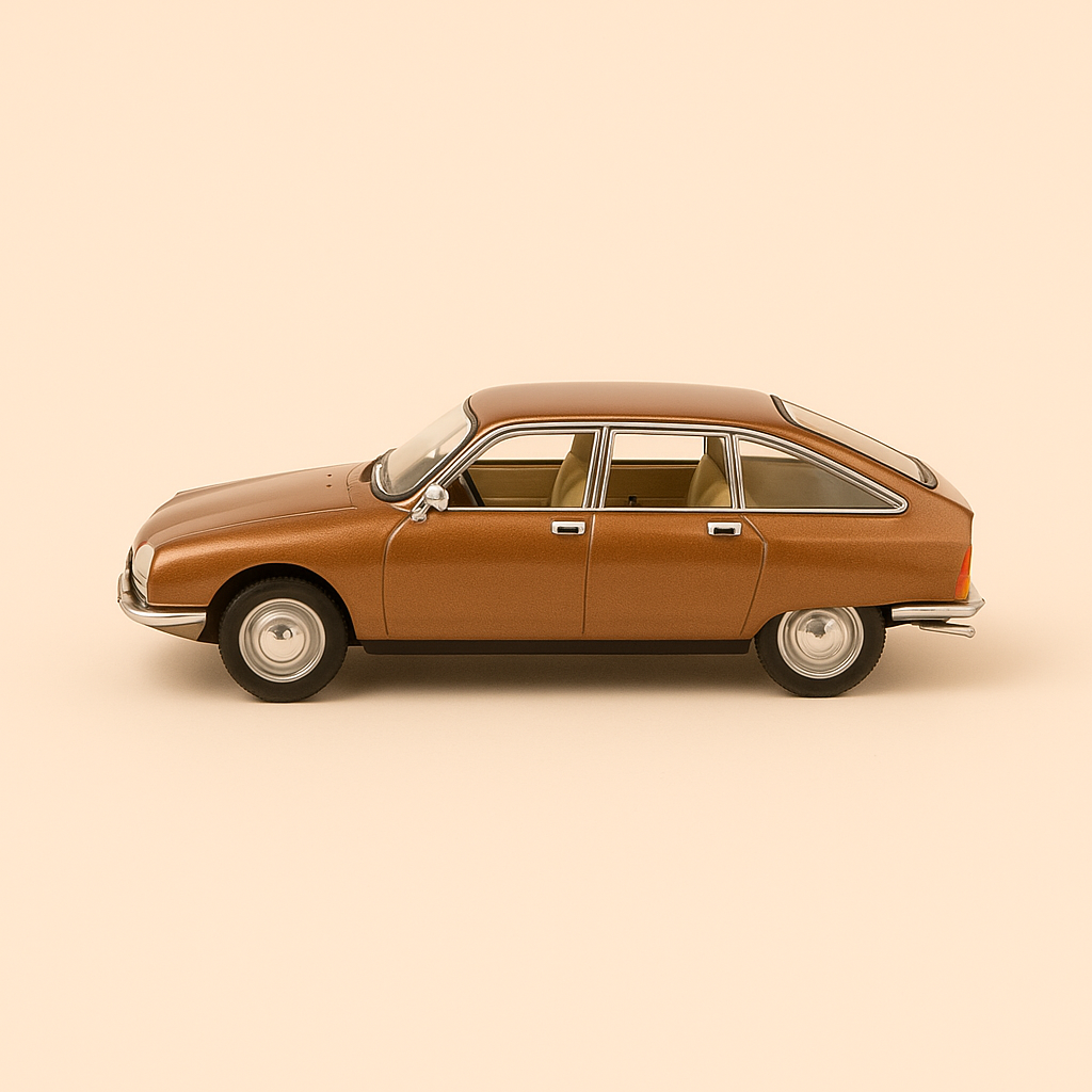 Brown Citroën GS from 1971 (plexi box)