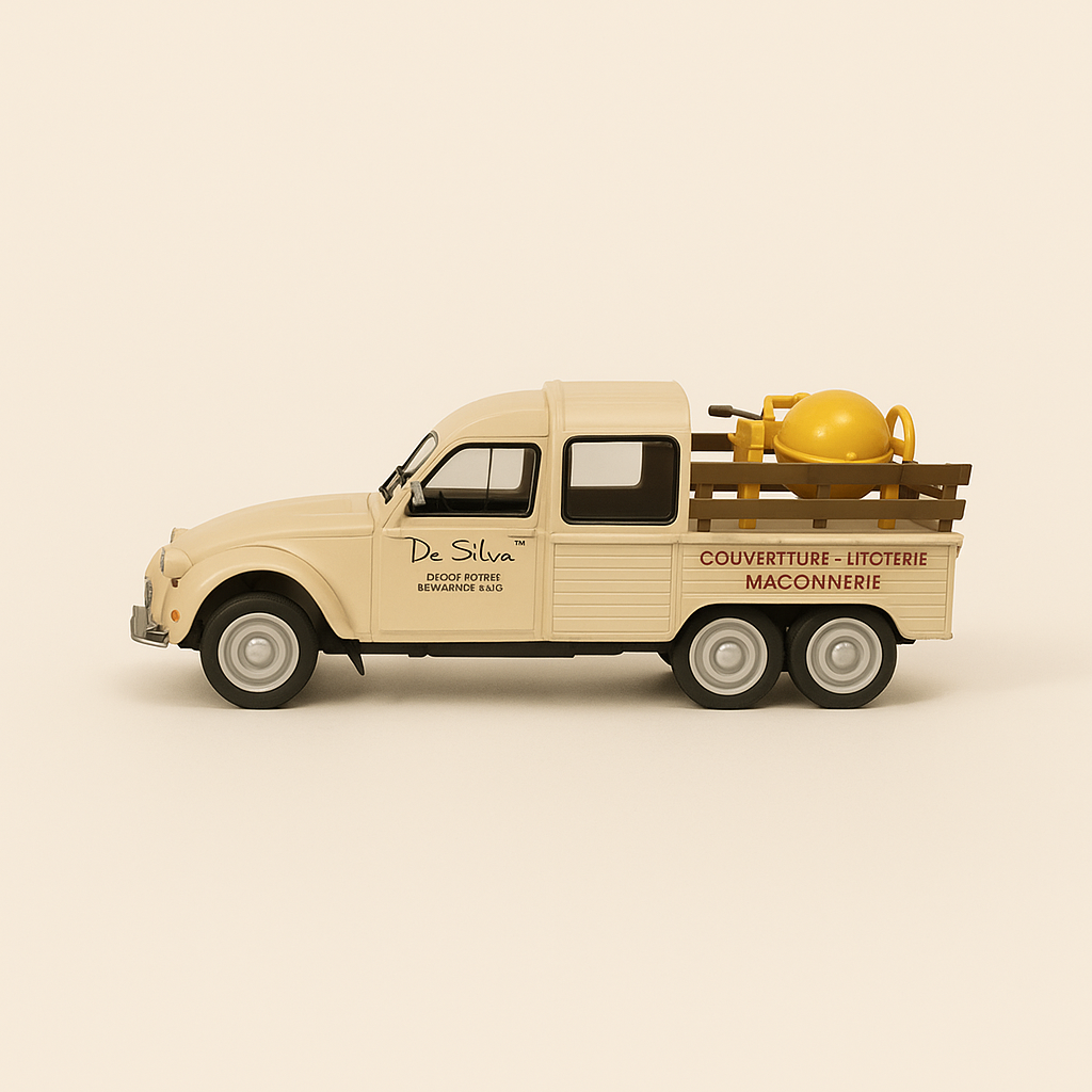 Citroën Acadiane 6 wielen mason