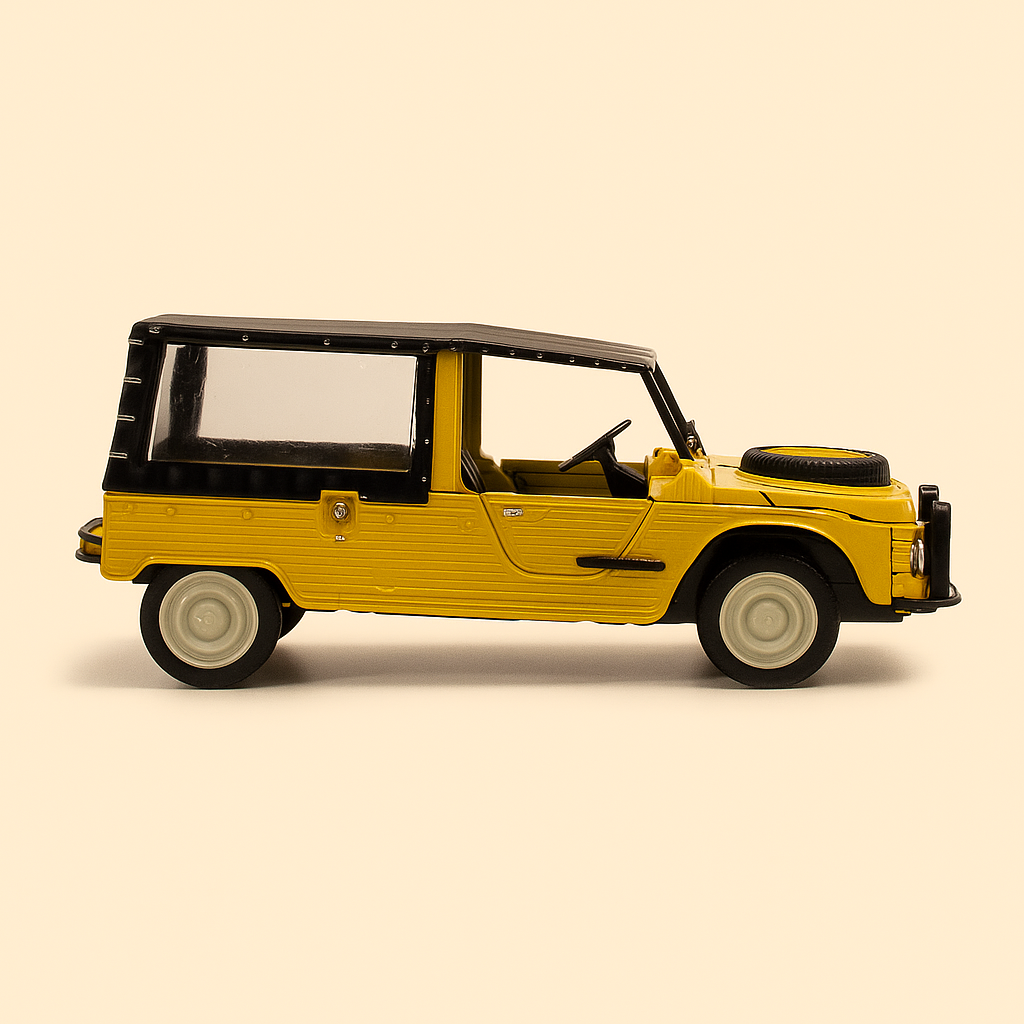 Citroën Méhari 4x4 giel (Skala 1/24)