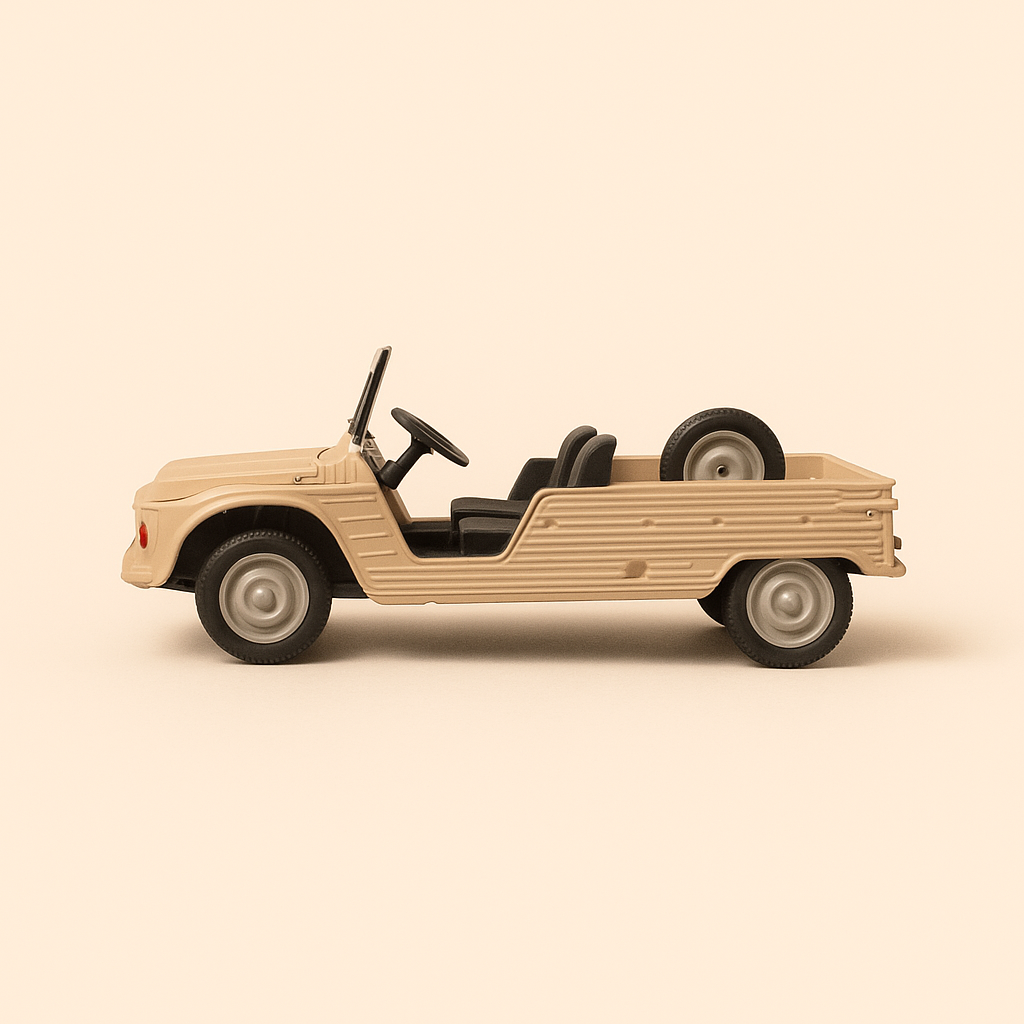 Citroën Méhari beige/hellbrong? ouni Motorhaube (Plexibox)