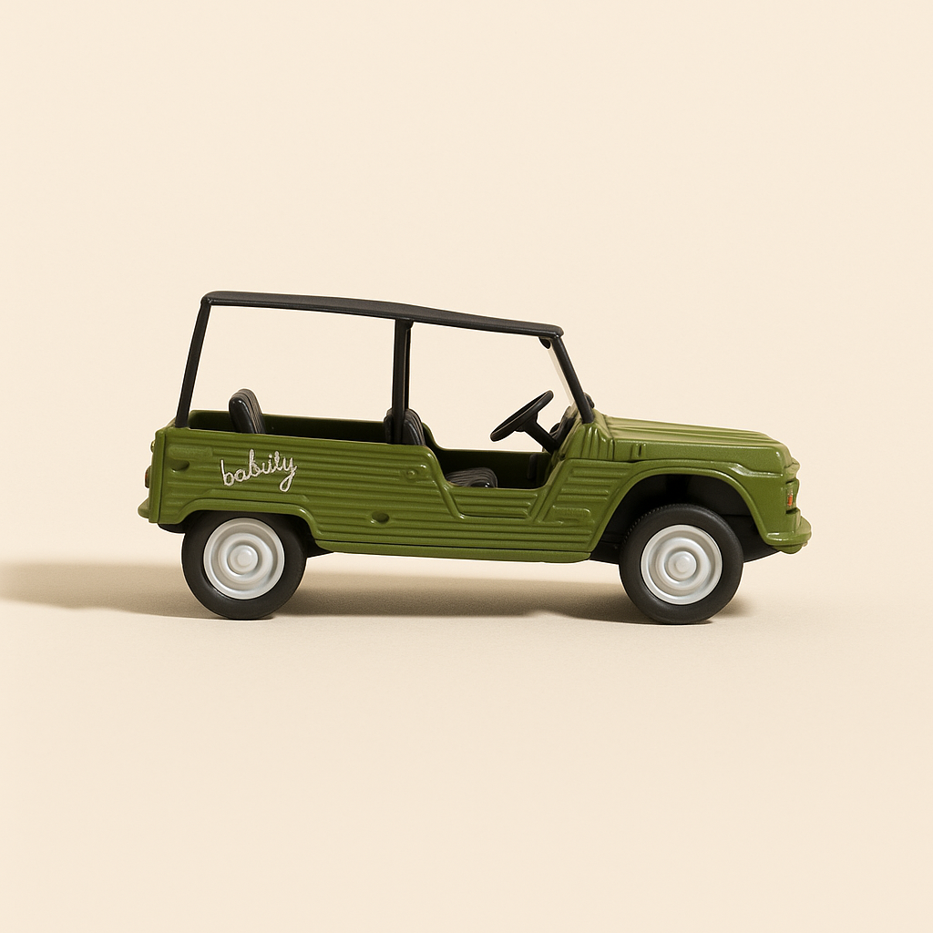 Donkelgréng Citroën Méhari (The Gendarmes of Saint-Tropez) - SKALA 1/54