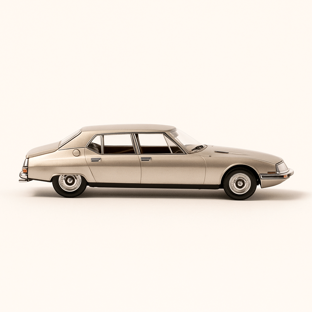 Citroën SM Opéra 4 portes marron claire (échelle 1/24ème)