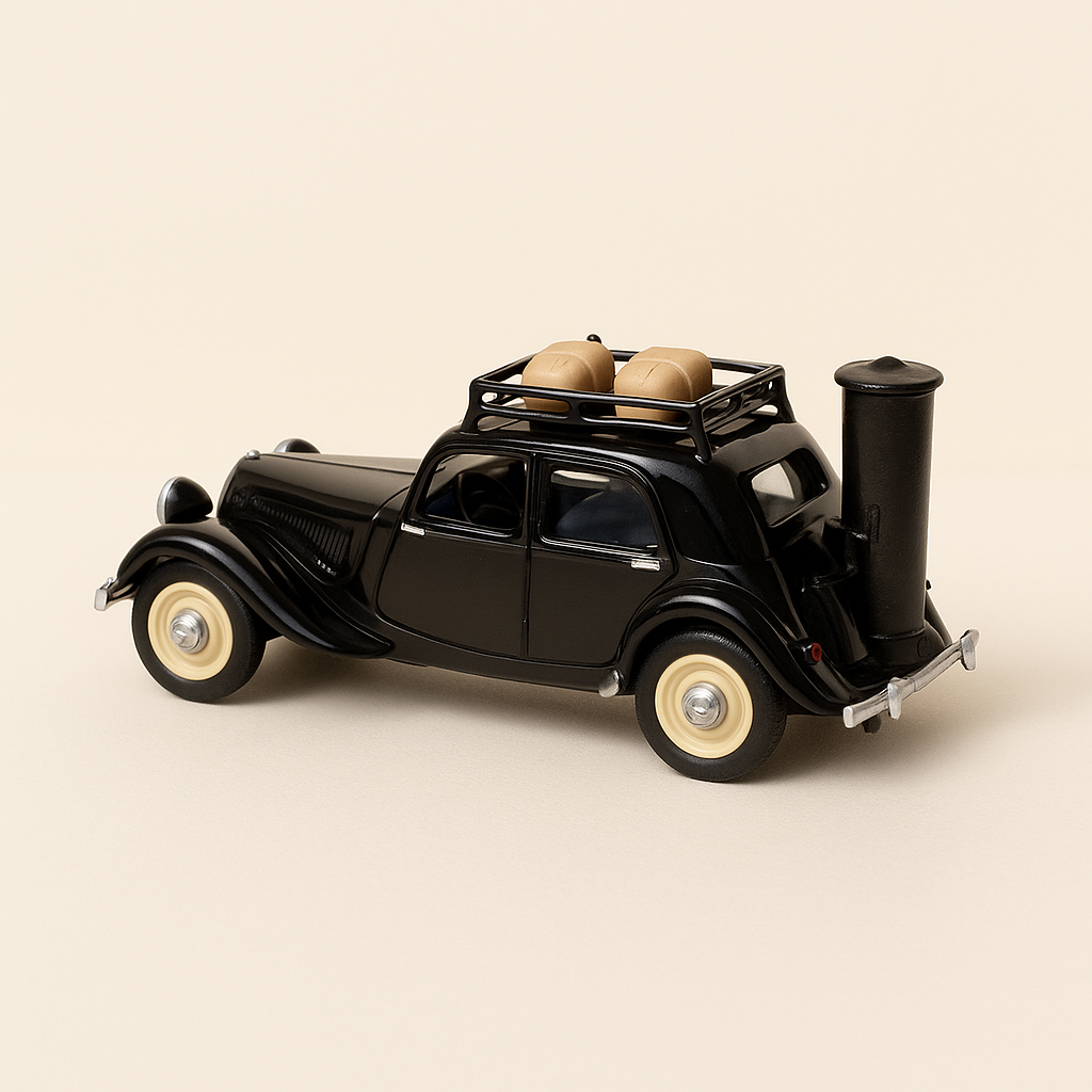 Citroën Traction zwart Gazogène (Eligor)