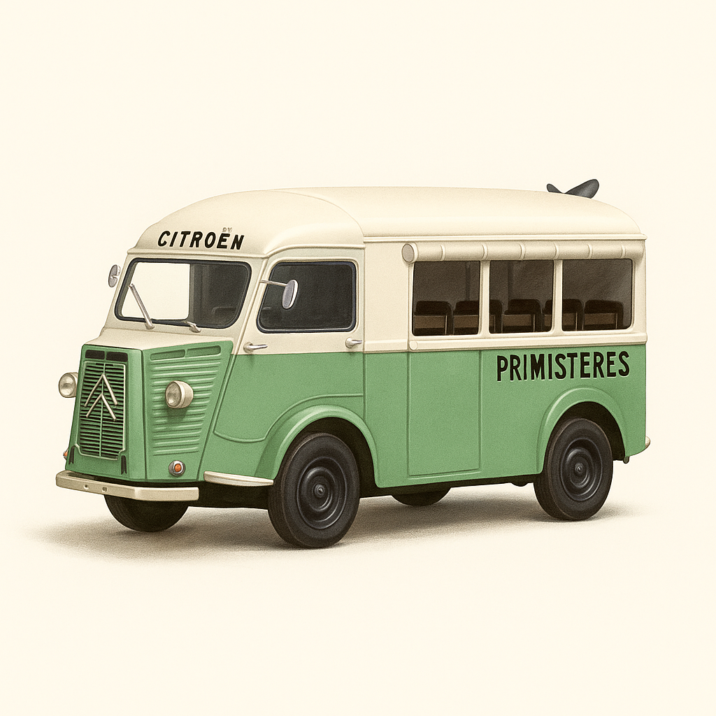 Citroën TUB verde y beige PRIMISTERES