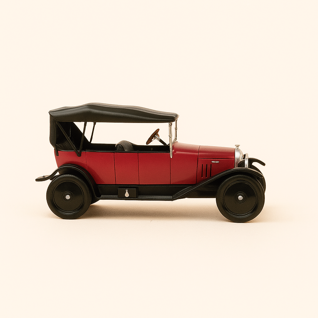 Citroën type A 10PK Torpedo rood (schaal 1/24)