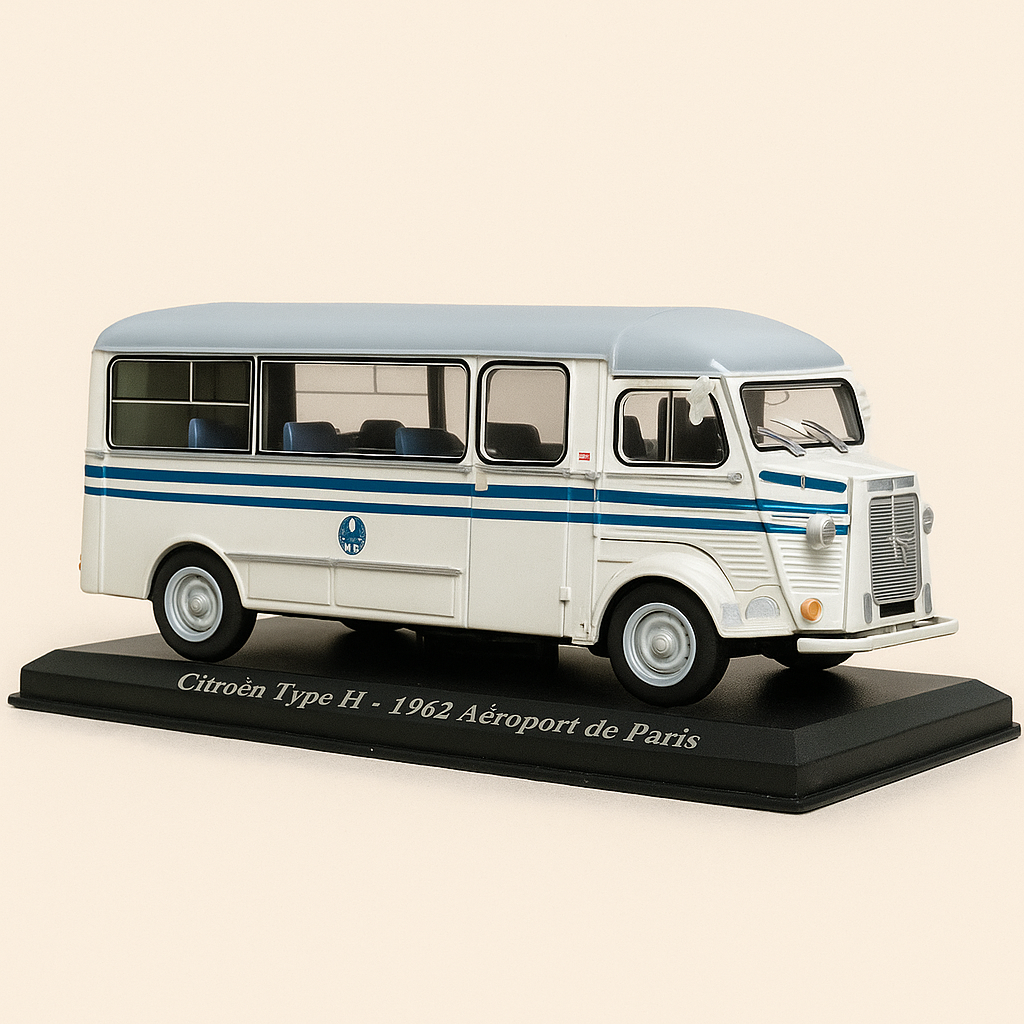 1962 Citroën Type H op de luchthaven van Parijs